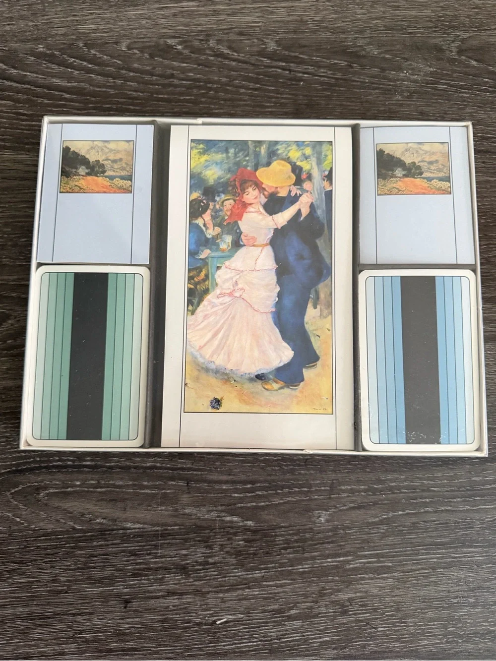 Vintage ArtDeck Bridge Set Fine Art Playing Cards Monet Renoir Van Gogh Picasso